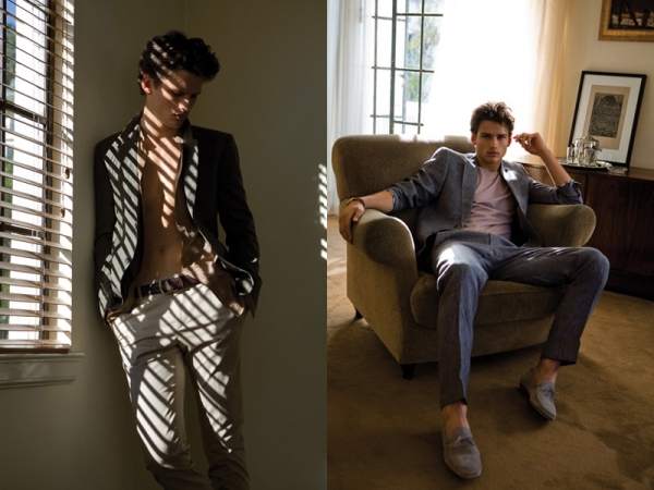 Slika 21 Simon Nessman za Vogue Hommes proleće/leto 2011.