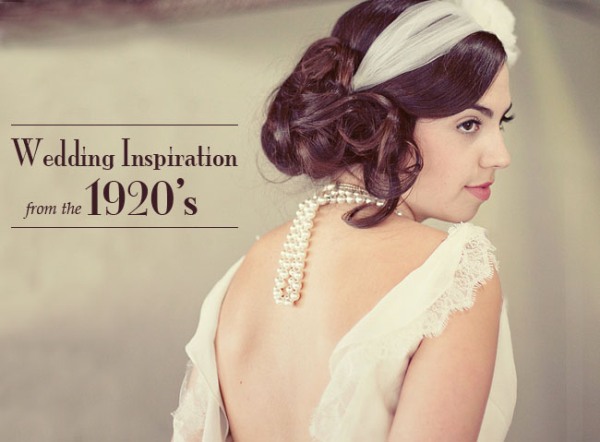 1920s wedding ideas 01 Under the Veil of a Fairytale