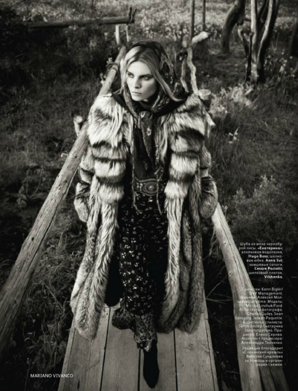 093 Maryna Linchuk za Vogue Russia‏