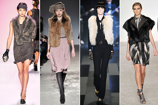 Fur Vest Runway Modni savet Tijane Žunić: Krzno