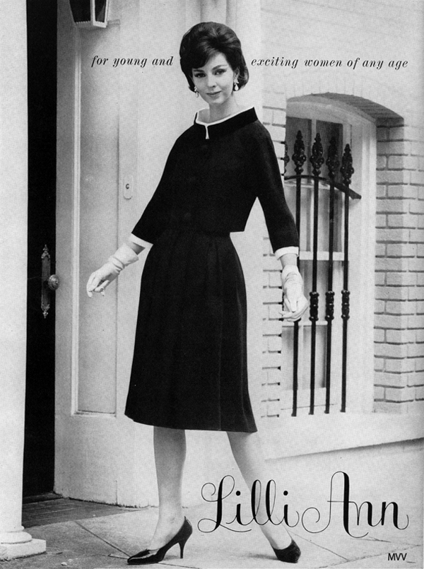 lilli ann 1960 Vintidž moda: Elegantna odela