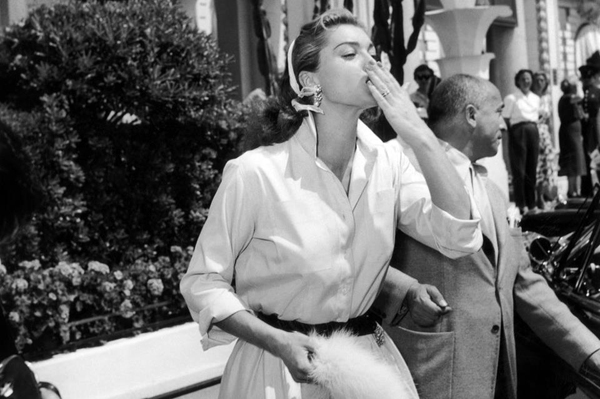 Actress Esther Williams at the Cannes Film Festival Fotografija i moda: Dodir zlatnog Holivuda