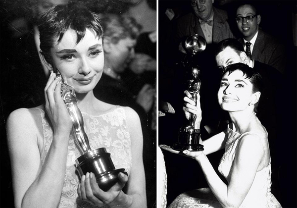 Audrey Hepburn at the 26th Annual Academy Awards 1954. Fotografija i moda: Dodir zlatnog Holivuda