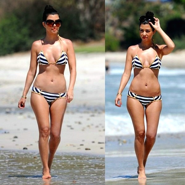 slika 231 Bikini stil: Kourtney Kardashian