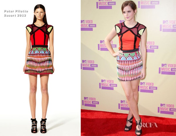 Emma Watson Fashion Police: Video Music Awards 