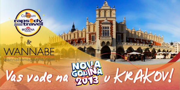 WANNABE BANER 1 01111 Wannabe Magazine & Rapsody Travel vode vas na doček 2013. u Krakov: 21. novembar