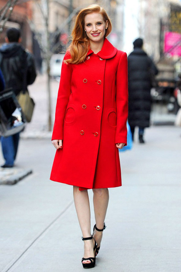 jchastain2 GL 8JAN13 rex b 592x888 Celebrity stil dana: Jessica Chastain