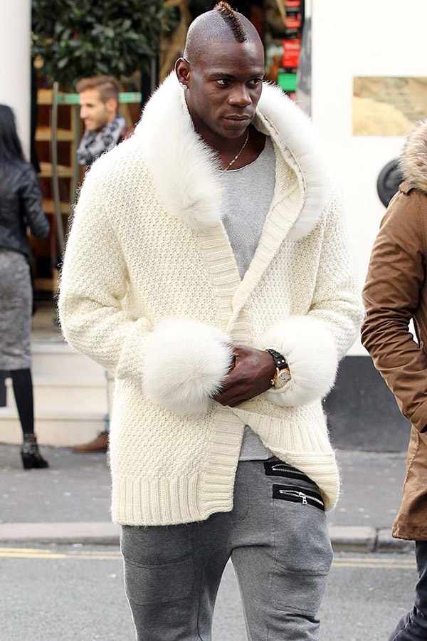 slika 79 Stil sportista: Mario Balotelli