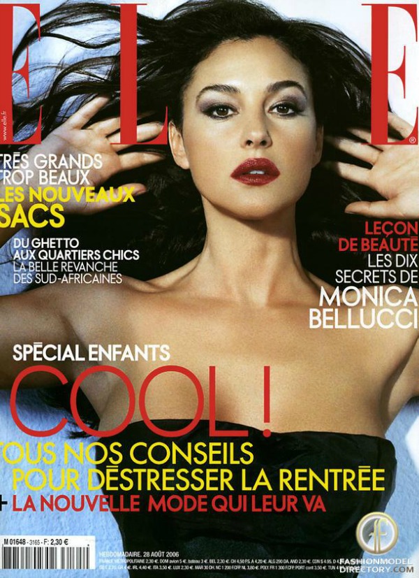 monika beluci na naslovnici elle magazina Moda na naslovnici: Monica Bellucci, žena za sva vremena