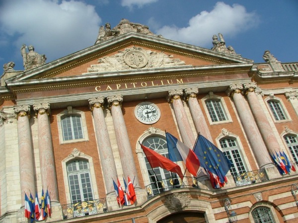 Toulouse capitole Trk na trg: Place du Capitole, Francuska