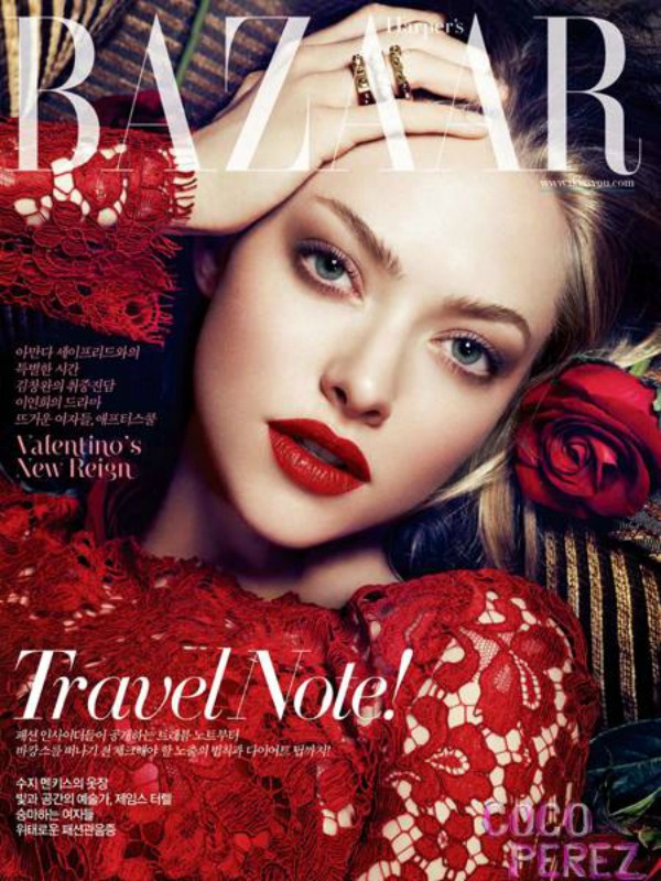 Amanda Seyfried Harpers Bazaar Korea SL1 “Harper’s Bazaar Korea”: Amanda Seyfried u krupnom planu