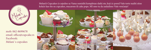 Melanis Cupcakes Wannabe Bride Vikend u Ušću: Izlagači