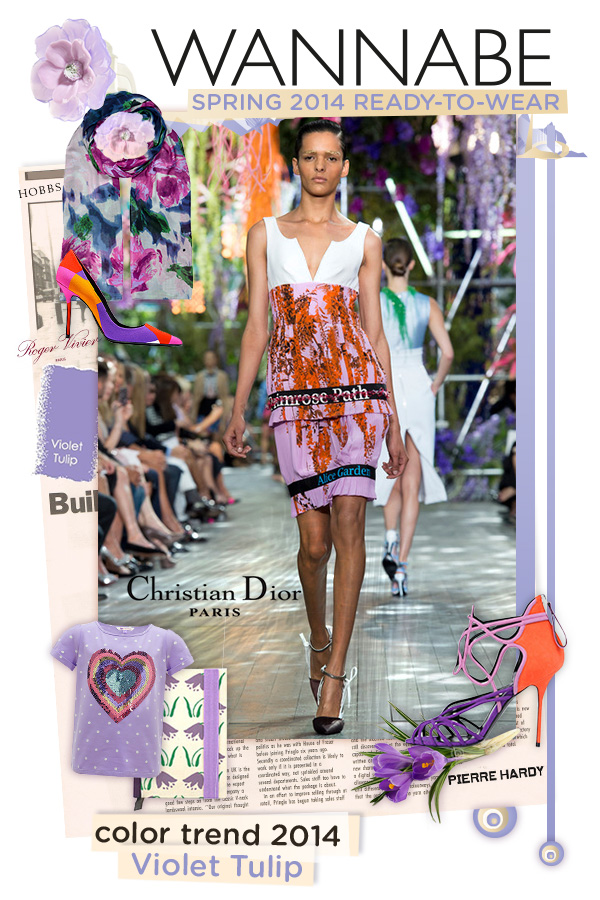 Slika 4.Christian Dior Wannabe Fashion Color Report: Violet Tulip