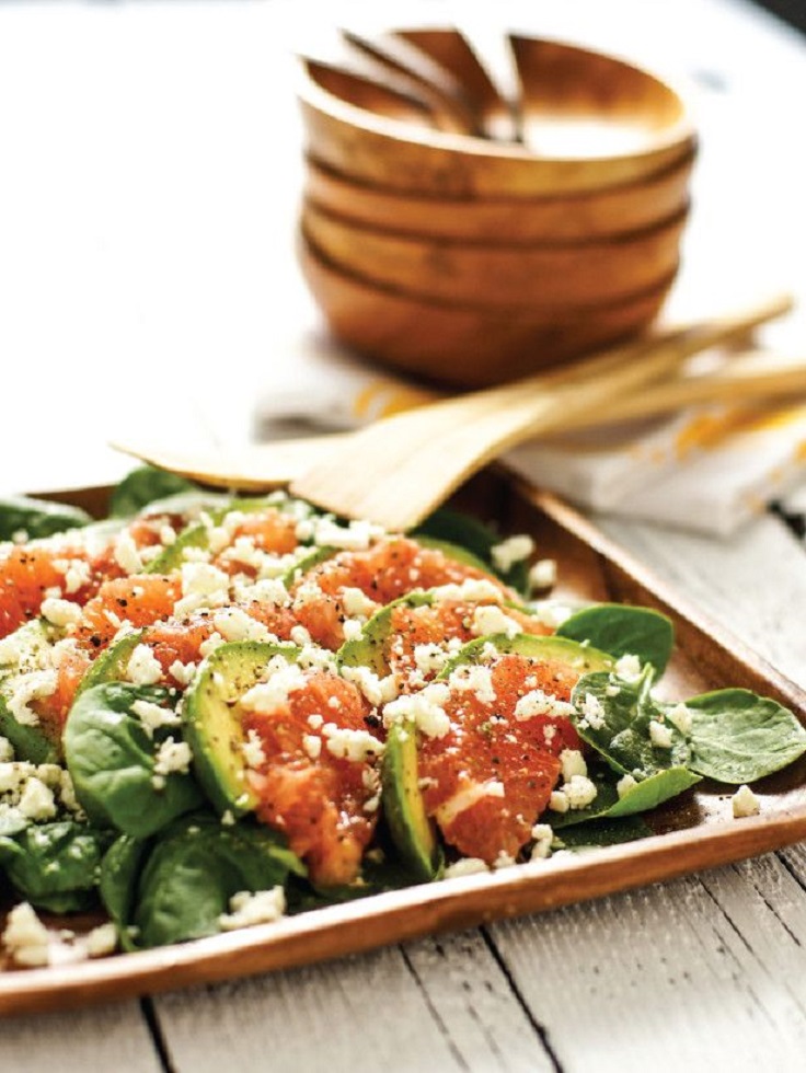 Fresh and Light Summer Salad with Spinach Avocado and Grapefruit Prste da poližeš: Lagane letnje salate 