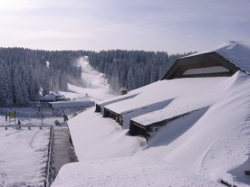 zima, pogled iz MK resorta, Kopaonik