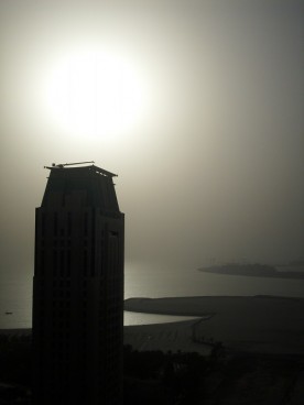 dubai,Jumeirah Beach, zalazak sunca