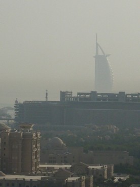 dubai,pogled ka hotelu Burj Al Arab