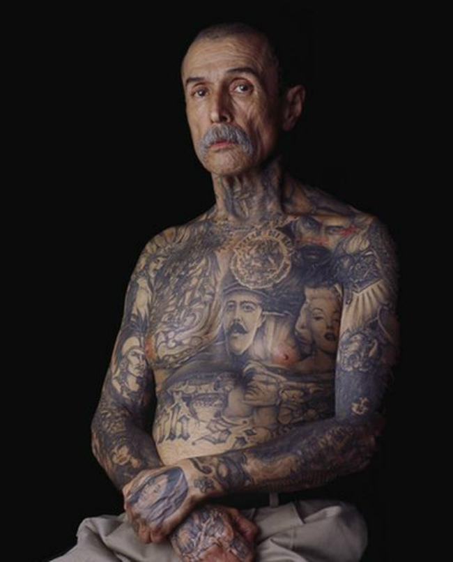 Old People With Tattoos pictures 2 620x Otkačen svet: Bake i deke sa tetovažama