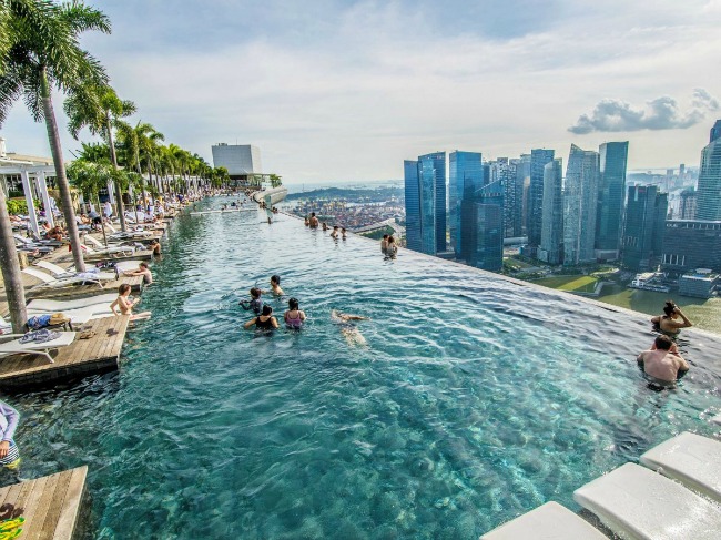 1 Marina Bay Sands Hotel Singapore Put oko sveta: Najlepši bazeni koje morate posetiti