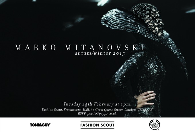 marko mitanovski na london fashion weeku 1 Marko Mitanovski na London Fashion Week u!