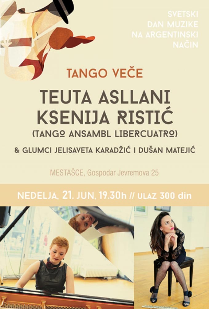 Teuta Xenia POSTER Svetski dan muzike 2015 Svetski dan muzike na argentinski način