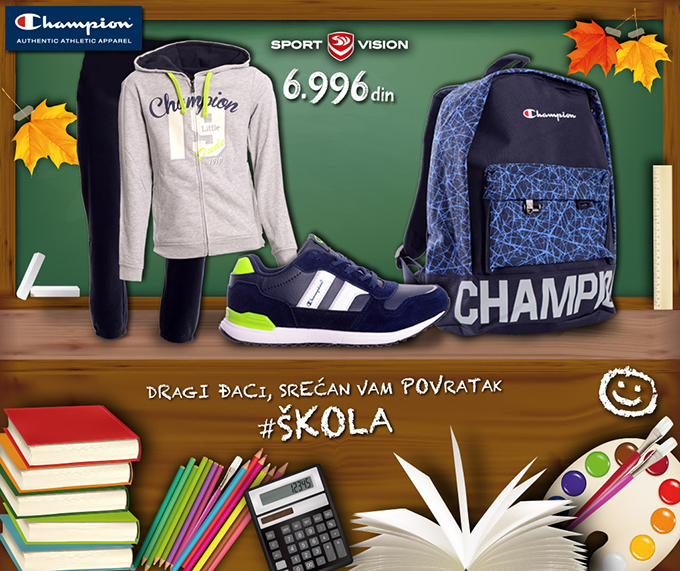 muski paket 1024x860 Back to School: Nemojte propustiti Champion ponudu u Sport Vision prodavnicama 