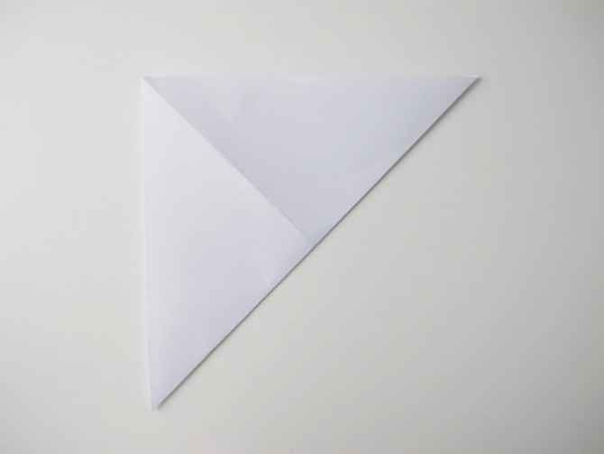 ukras origami korak 3 Napravite sami origami ukras u obliku dijamanta