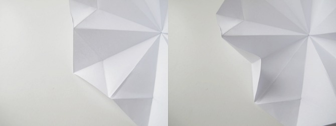 ukras origami korak15 Napravite sami origami ukras u obliku dijamanta
