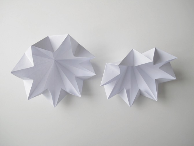 ukras origami korak16 Napravite sami origami ukras u obliku dijamanta