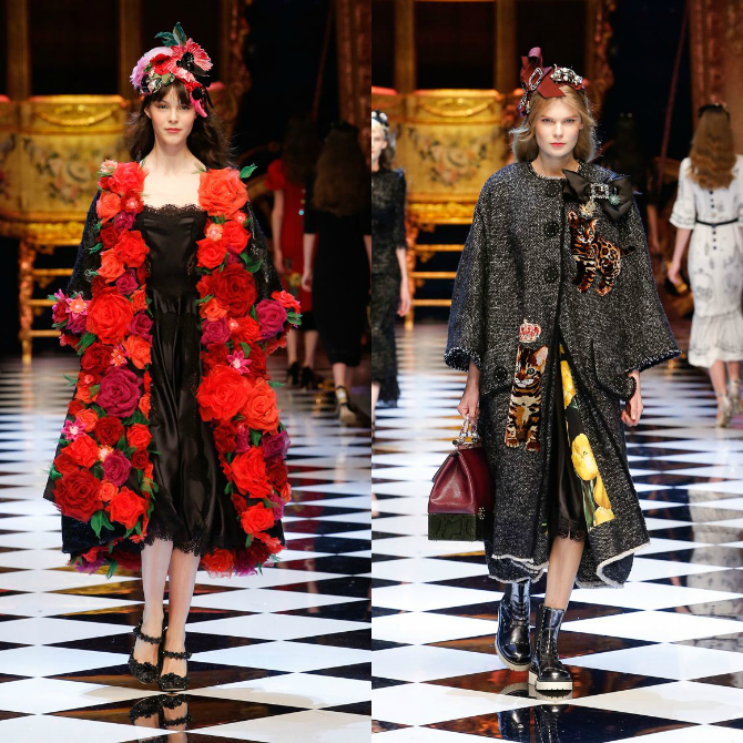 Kolaz1 Dolce & Gabbana: Revija za MODERNE princeze