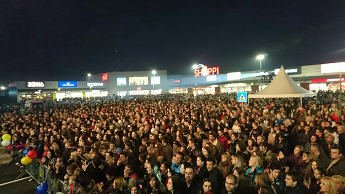 Otvoren Shoppi Retail Park Na otvaranju prvog Shoppi Retail parka preko 20.000 ljudi