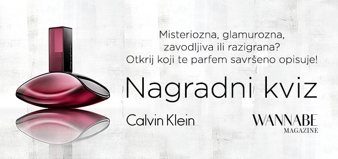 Wannabe Calvin Klein Kviz W670 1 Misteriozna, glamurozna, zavodljiva ili razigrana? Otkrij koji te parfem savršeno opisuje!