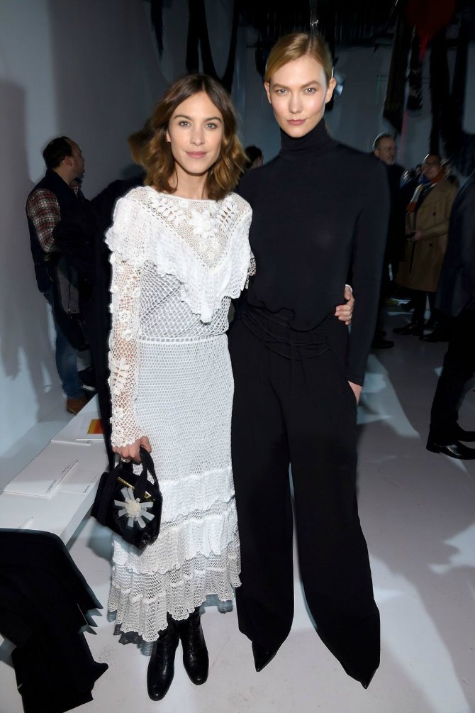 Alexa Chung and Karlie Kloss. Nedelja mode u Njujorku   izbliza (GALERIJA)