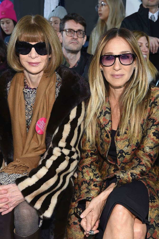 Anna Wintour and Sarah Jessica Parker. Nedelja mode u Njujorku   izbliza (GALERIJA)