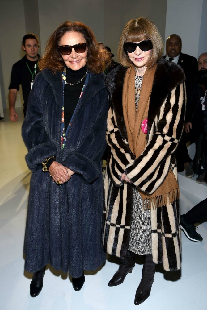 Diane von Furstenberg and Anna Wintour. Nedelja mode u Njujorku   izbliza (GALERIJA)