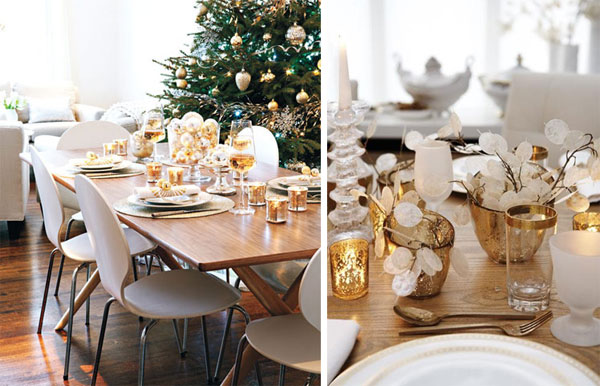 Christmas table setting1 Inspiracija za ukrašavanje prazničnog stola