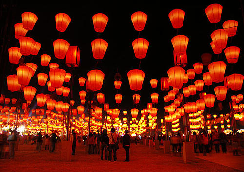 Slika 4 Festival lampiona na Tajvanu Kineska nova godina