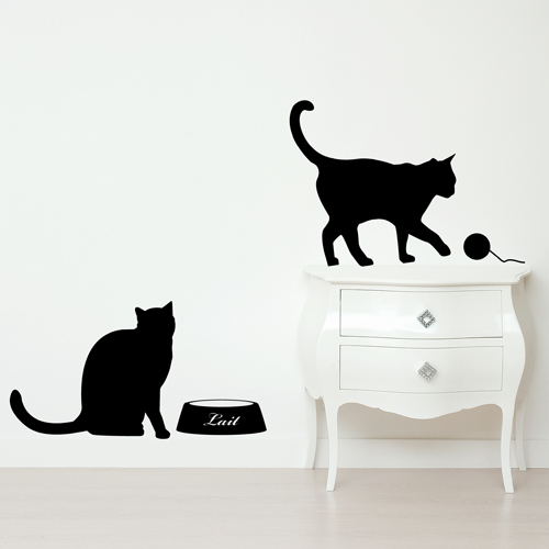 cats3 Wall stickers: laka dekoracija zidova 