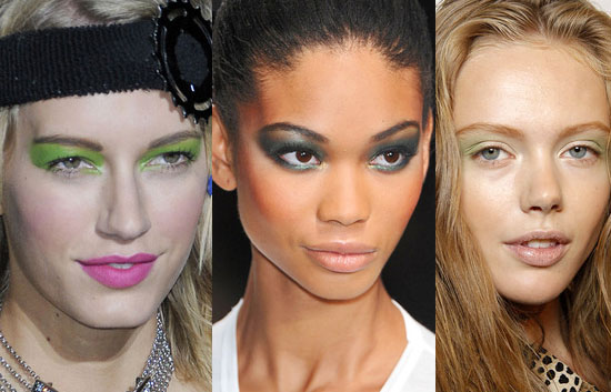 green eyeshadow Beauty trendovi za proleće 