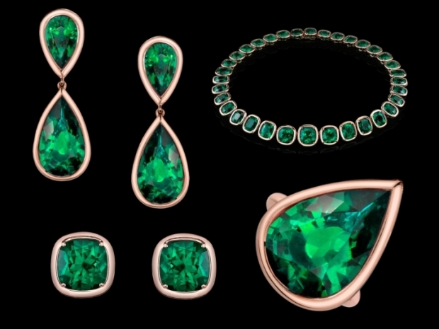 angelinajolieemeraldjewelrylinerobertprocop thumb Style of Jolie kolekcija nakita