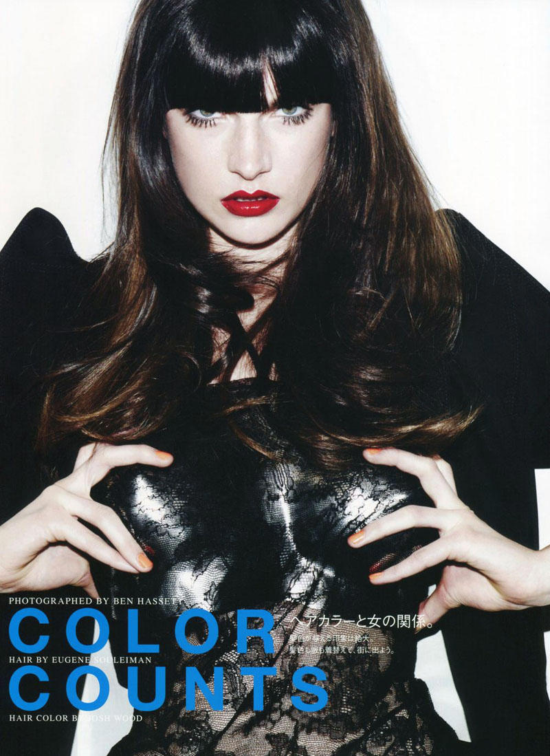 colorbeauty21 Vogue Japan jun 2011.   hair trendovi