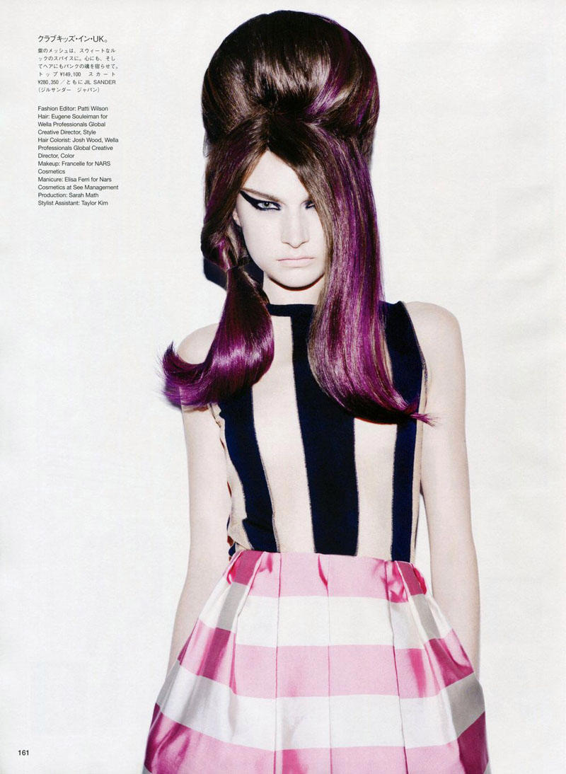 colorbeauty51 Vogue Japan jun 2011.   hair trendovi
