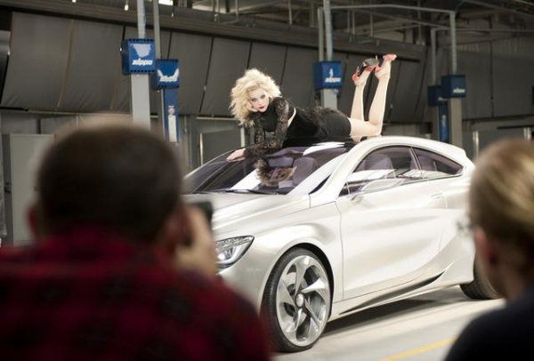 Picture 11jessica Jessica Stam za Mercedes Benz Concept A CLASS 