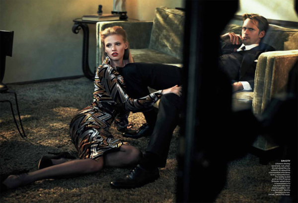 SpellBound 3 picnik Lara Stone i Frida Gustavsson za Vogue US jul 2011. 