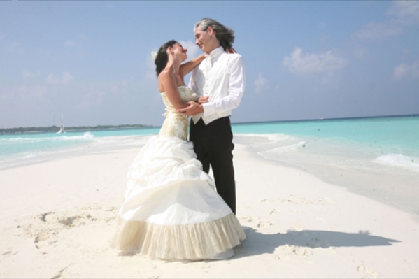 Sandbank Romantične destinacije za medeni mesec
