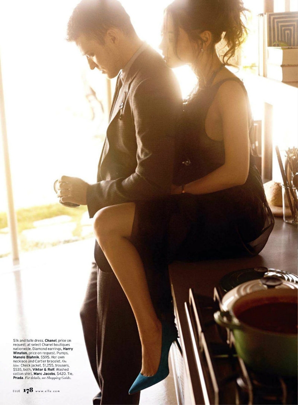Slika 58 Mila Kunis i Justin Timberlake za “Elle US” avgust 2011.