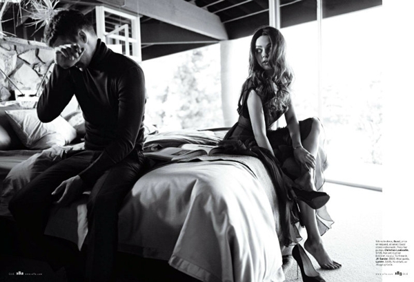 Slika 84 Mila Kunis i Justin Timberlake za “Elle US” avgust 2011.