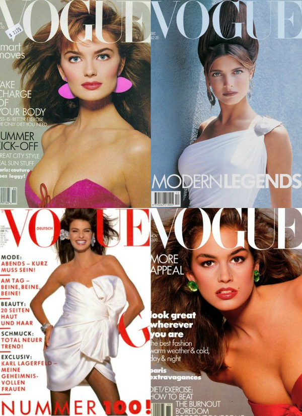 late 1980s Istorija mode kroz Vogue