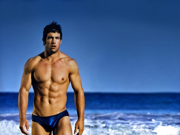 sexy blue men underwear show on the beach by aussiebum magazine1 Tipovi frajera na letovanju 