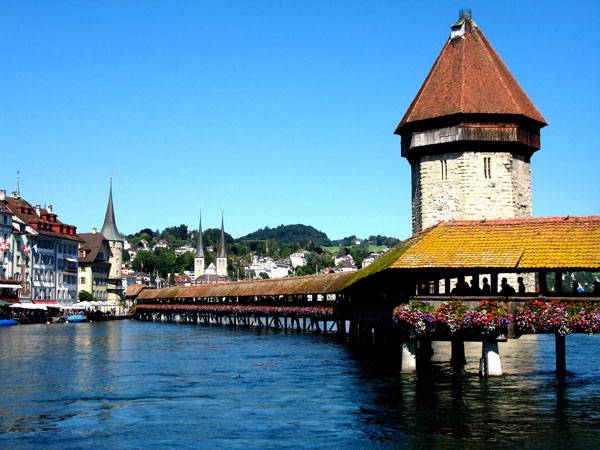 Luzern Switzerland 1233188871 Najlepši mostovi sveta: Kapellbrücke, Lucern